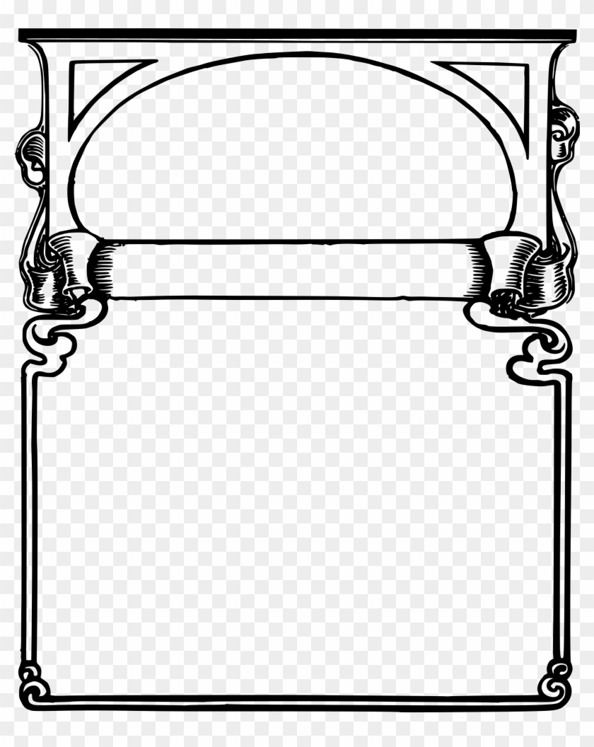 Cool Curly Scroll Frame Icons Png Free And - Coolcurlyscrollframe #1004618