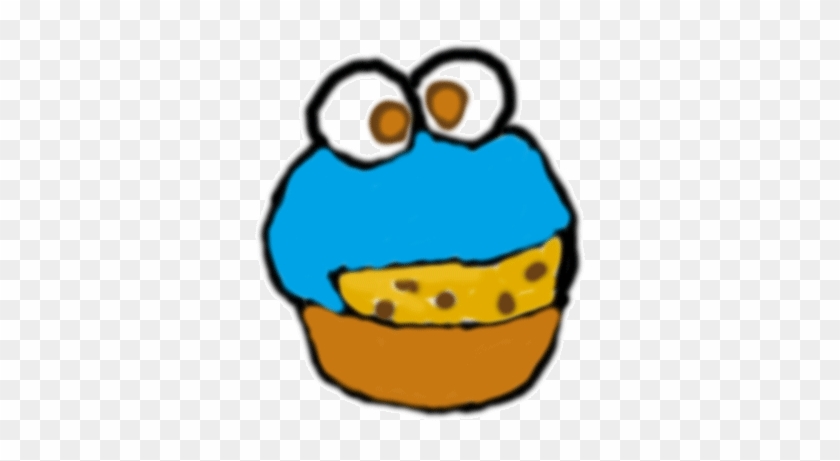 Free Cookie Monster Body Outline - Free Cookie Monster Body Outline #1004745
