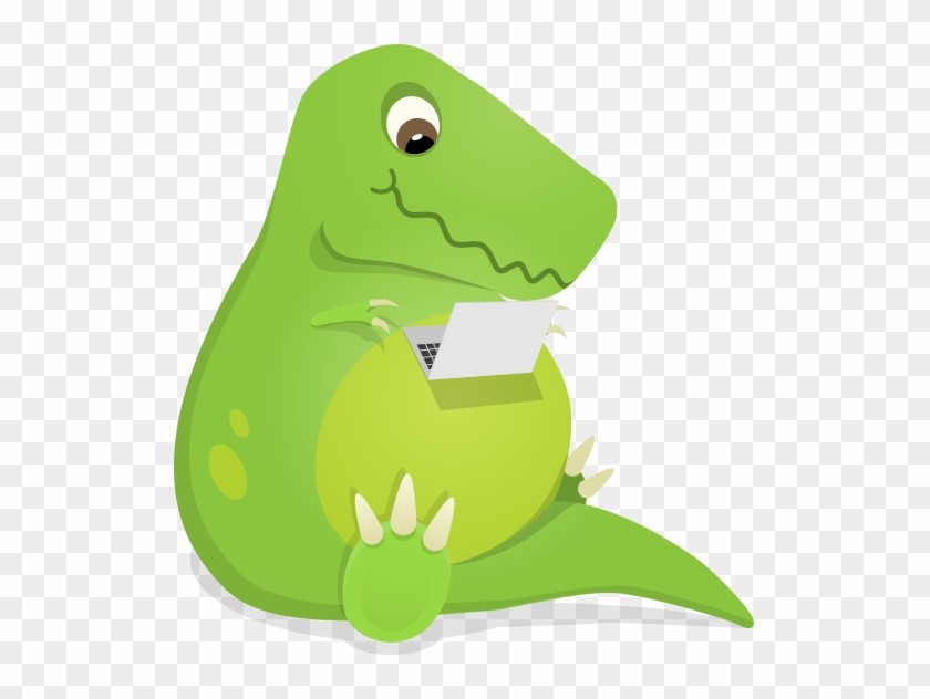 Baby T Rex Stock Photos Baby T Rex Stock Images - T Rex Using Laptop #1004771