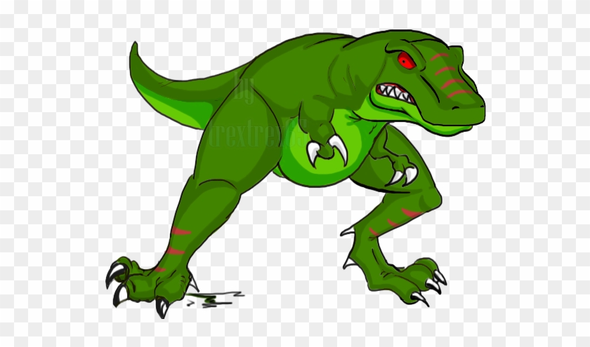 Toon Tyrannosaurus Rex By Trextrex65 - Cartoon #1004786