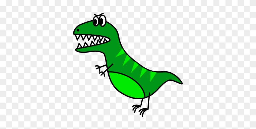 Gator Vs Truck - Cartoon Dinosaur Png #1004788