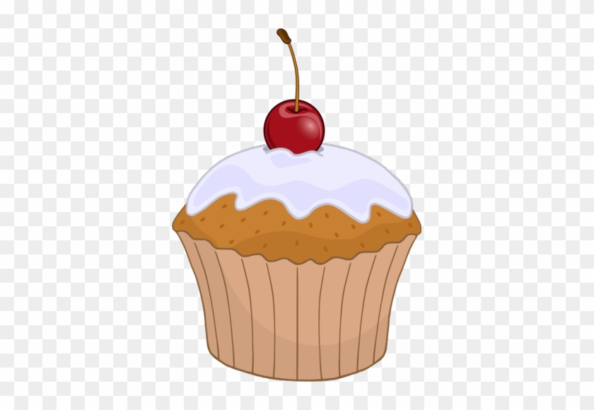 Org/en/free Clipart /colorful Muffin With Cherry On - Muffin Clipart #1004905