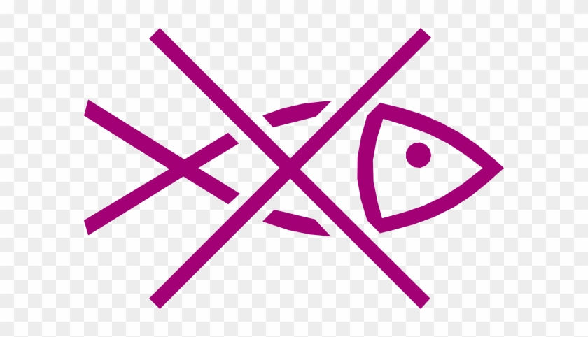 No - No Fishing Sign Clip Art #1004909