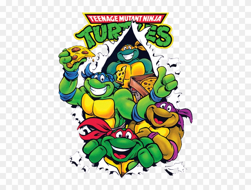 Teenage Mutant Ninja Turtle Pizza Clip Art Clipart - Teenage Mutant Ninja Turtles Pizza Png #1004925