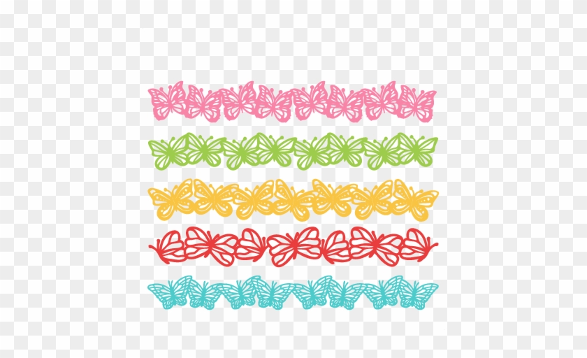 Download Butterfly Borders Svg Scrapbook Cut File Cute Clipart ...