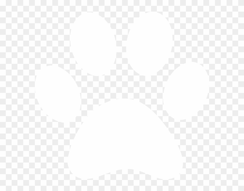 White Paw Print Transparent #1004952