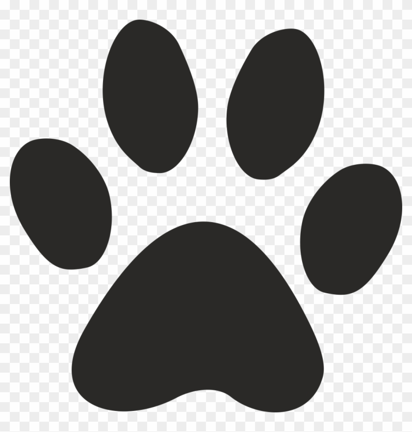 Paw Print Clip Art Clipart Clipartcow April Entrancing - Lion Paw Print #1004953