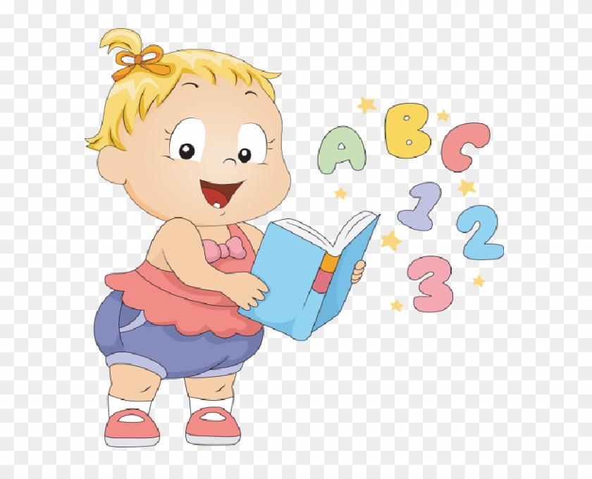 A B C Cartoon School Children Clip Art Images - Cute Toddler Clipart #1004979