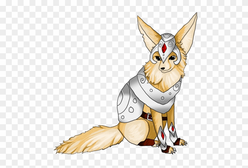 Fennec Fox In Armor By Eruanna - Digital Art #1005060