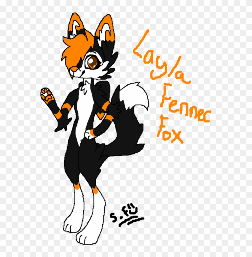 Layla Fennec Fox By Smileyfurry - Cartoon #1005081