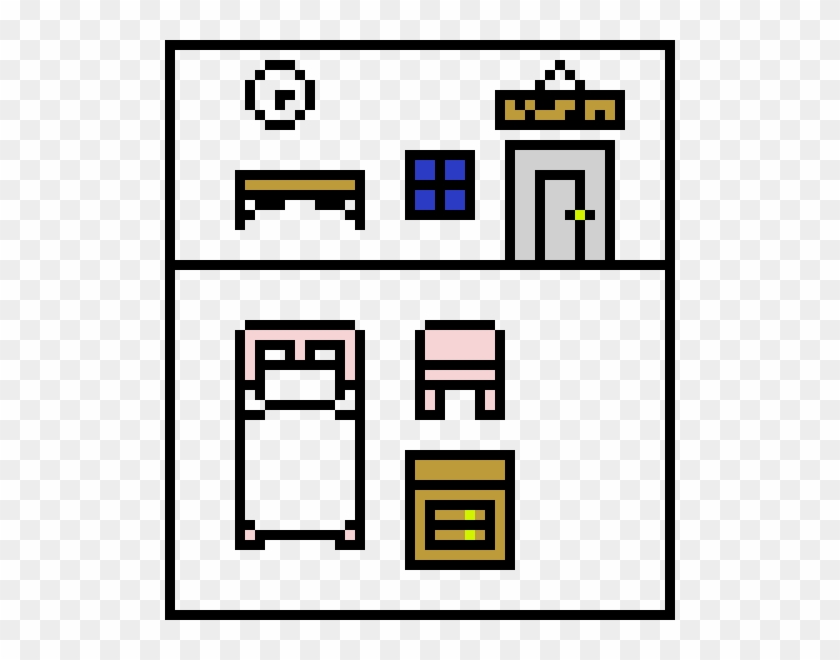 Hospital Room - Pixel Art #1005123