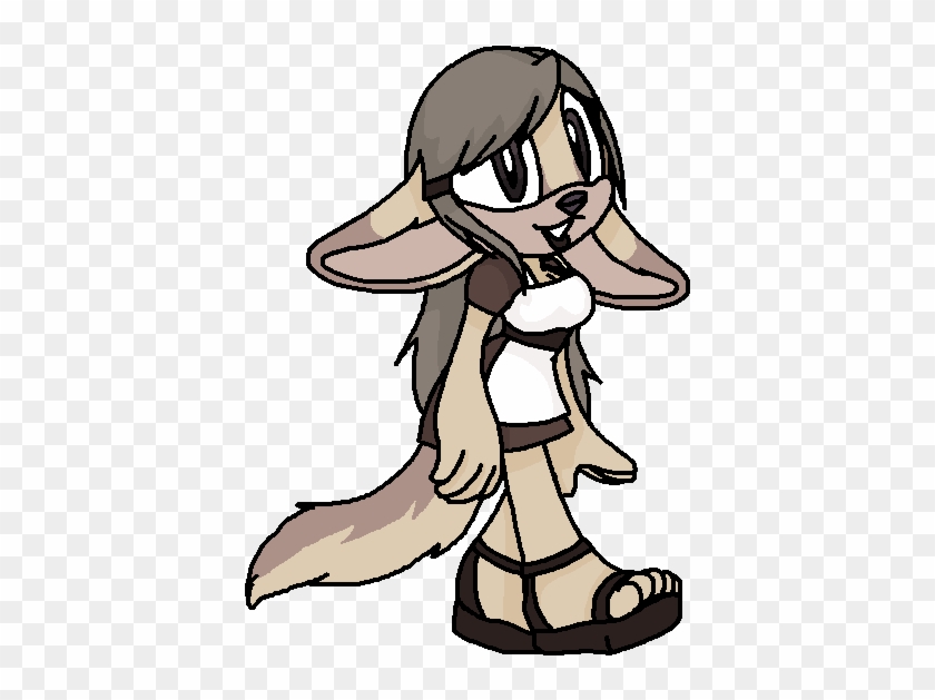 Fennec Fox Oc-closed By Ocrystal - Cartoon #1005149