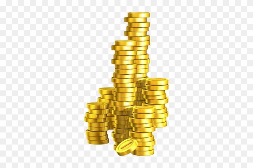 Gold Coins Png Image - Pile Of Coins Png #1005180
