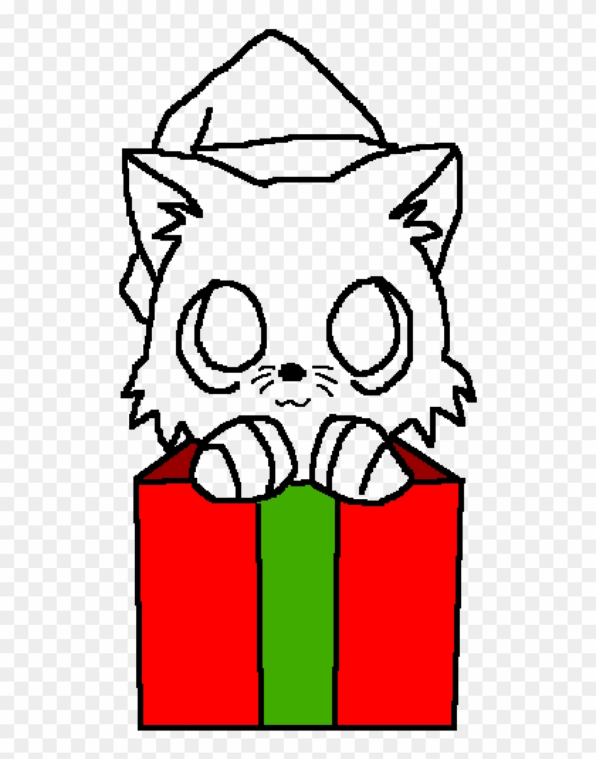 Christmas Cat Base - Drawing #1005219