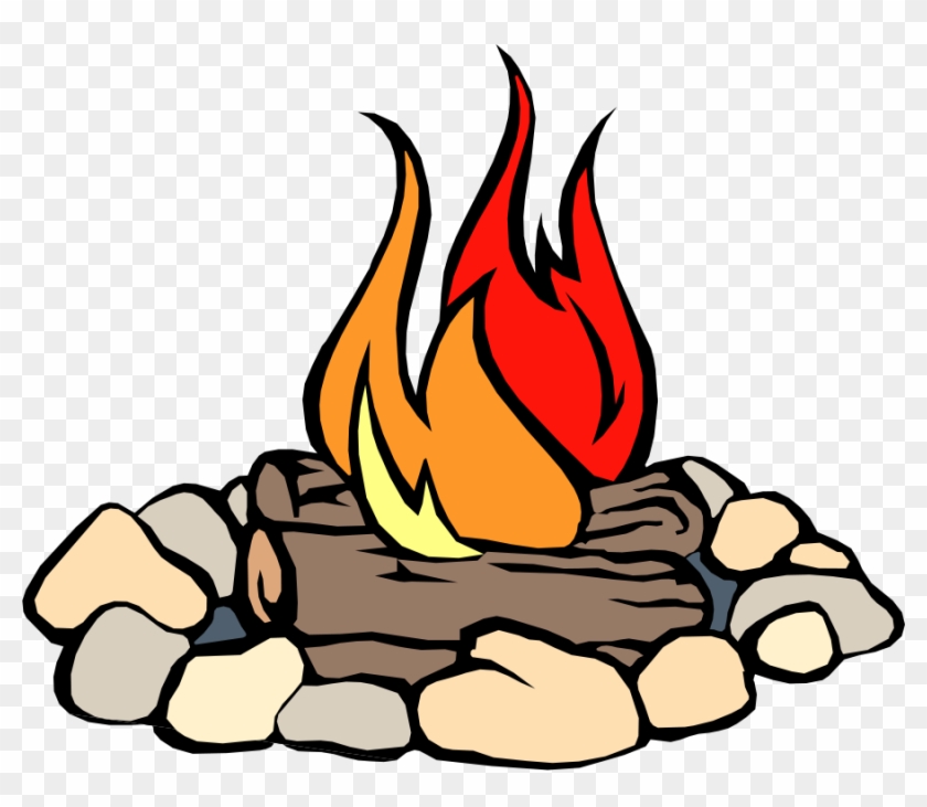 Clipart Of Fire, Pit And Logs - Clipart Of Fire, Pit And Logs #1005280