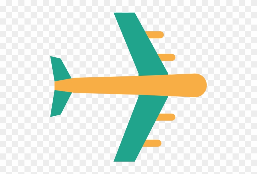 Santorini Scalable Vector Graphics Icono De Avión - Airplane #1005363