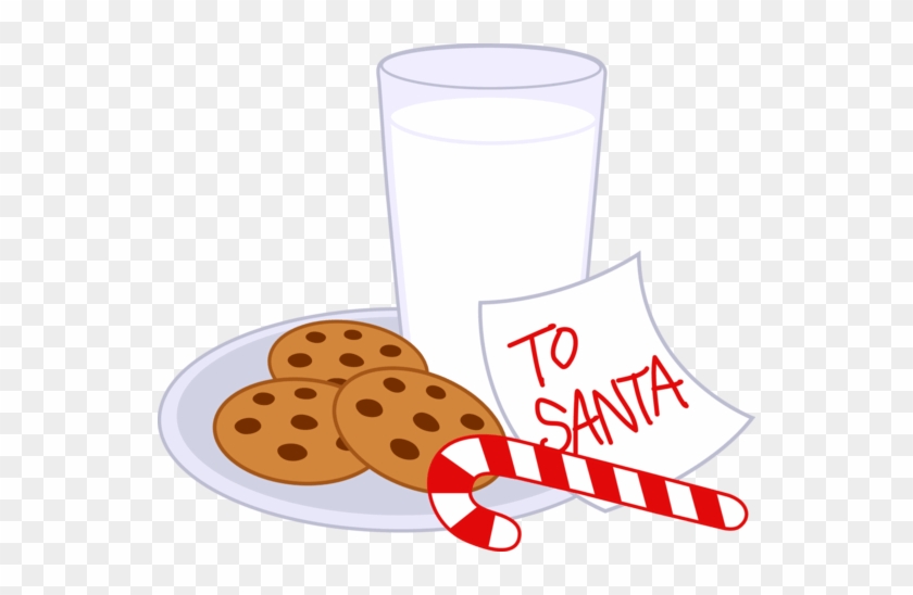 Milk And Cookie Clipart 2 By Dawn - Cookies And Milk For Santa #1005370