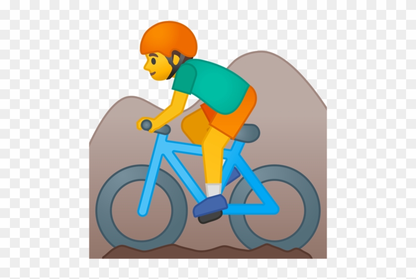 Dh Mountain Biker Snarky Swag Powered By Nvy - Bicicleta Emoji #1005428