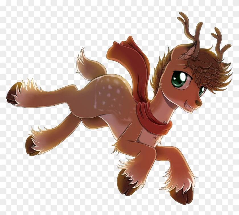 Deer Oc Colden By Evomanaphy - Deer Anime Png #1005460