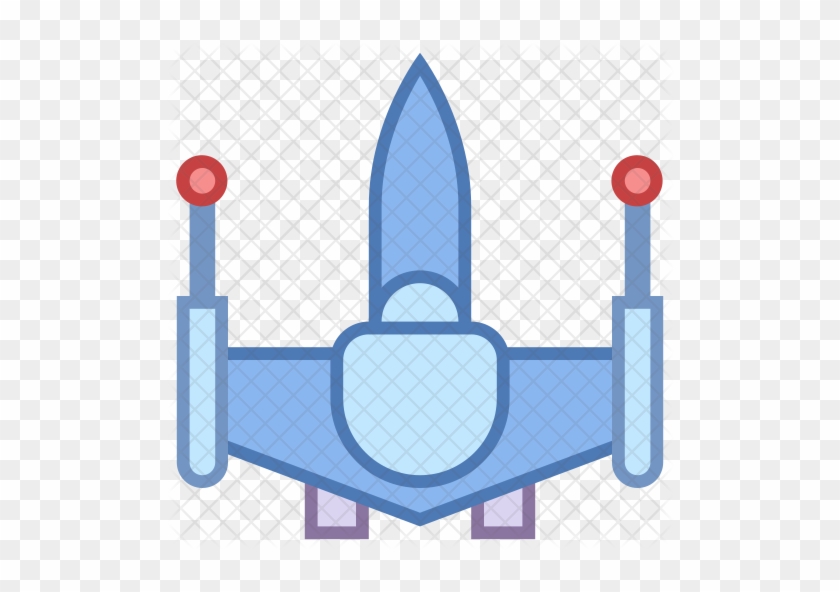 Fighter Plane Icon - Airplane #1005478