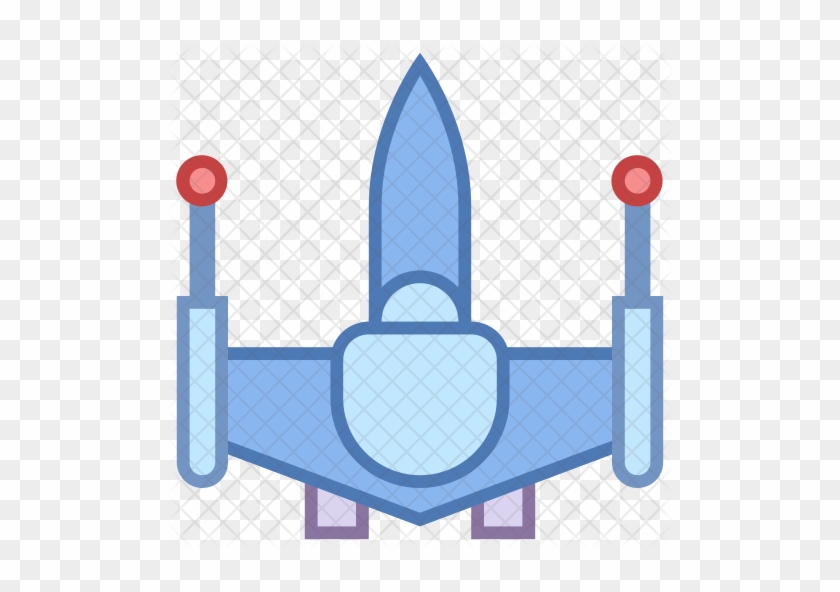 Fighter Plane Icon - Airplane #1005478