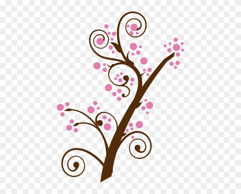 Cherry Tree Clipart Bloosom - Cherry Blossom Tree Clip Art #1005508