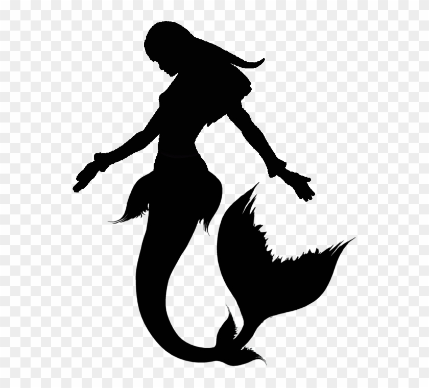 Mermaid Silhouette Wwwimgkidcom - Mermaid Silhouette No Background #1005549