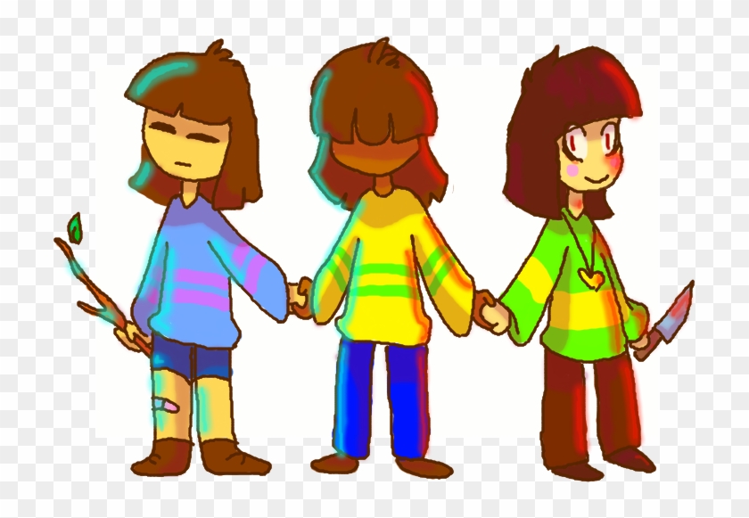 Human Kids By Brightsketch - Undertale Unused Human Sprite #1005559