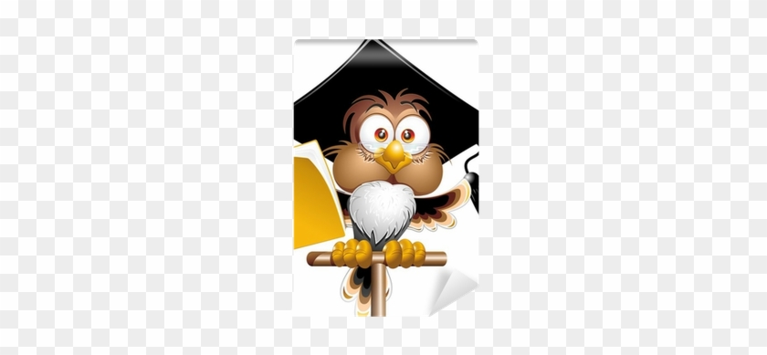 Gufo Professore Cartoon Owl Teacher Cartoon Vector - Teacher Cartoon #1005581