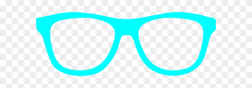 Sunglasses Clipart Colorful - Blue Nerd Glasses Clipart #1005612