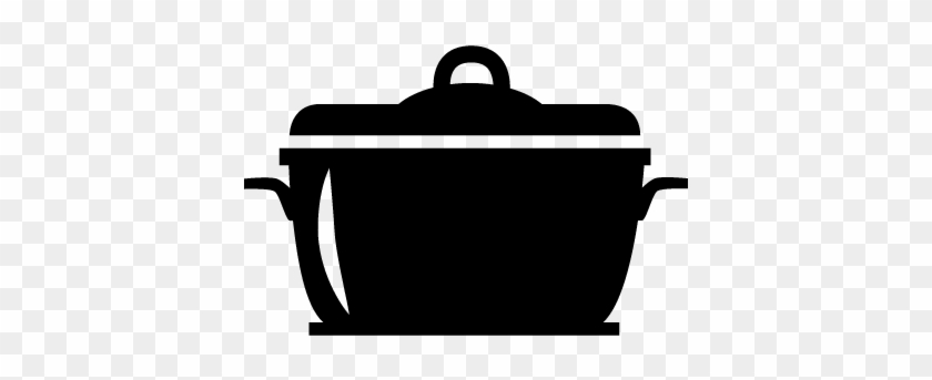 Cooking Pot With Cover Vector - Kitchen #1005646