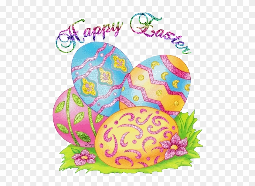 Easter Eggs Good Friday Clipart - Happy Easter Gif Animation - Free  Transparent PNG Clipart Images Download