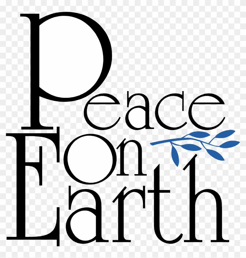 Peace On Earth Logo Png Transparent - Peace On Earth Goodwill To All #1005759