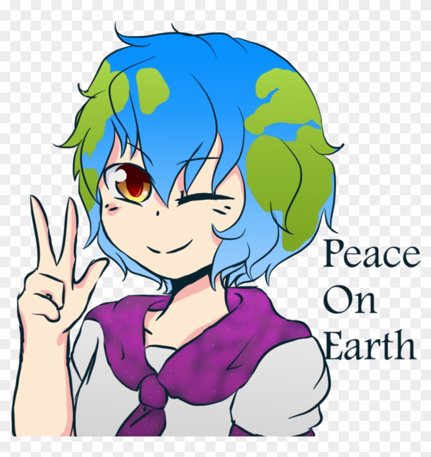 Earth-chan By Fanfanfanfanfan78 - Digital Art #1005797