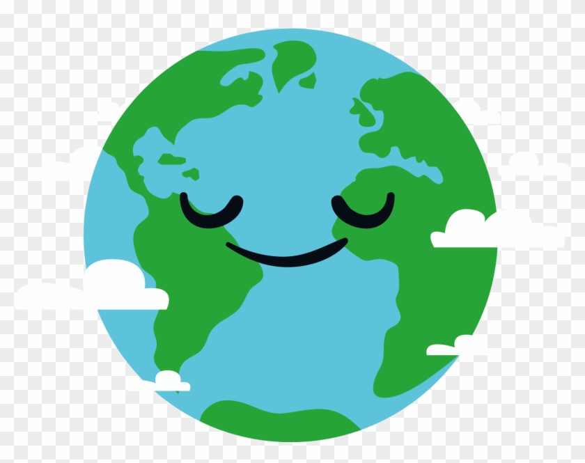 Earth T Shirt Vector Blue Earth Smiling Face 1500 1500 - World Peace Cartoon #1005840