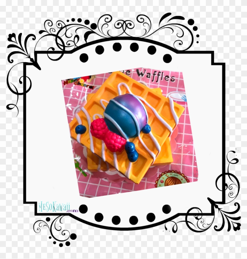 Cutie Double Waffles Squishy - Puni Animal Donut Squishy #1005913