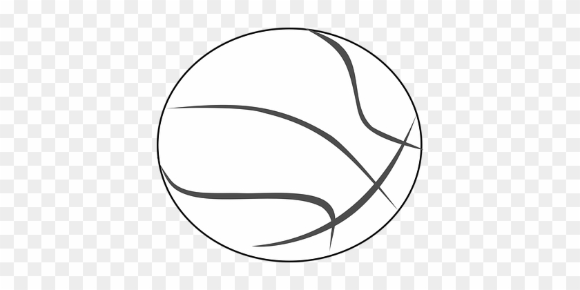 Basketball Volleyball Ball Ball Sports Bla - Basketball Logo White Png #1005942