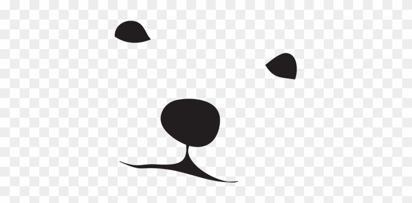 Pin Polar Bear Face Clipart - Polar Bear Face Png #1005957
