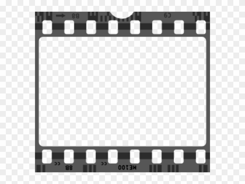 Movie Clipart Outline - Film Strip Png Transparent #1005987