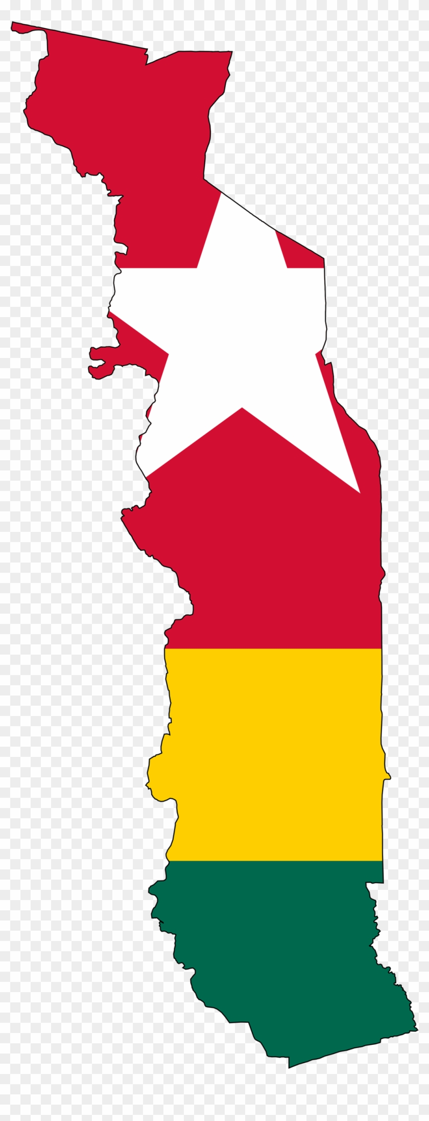 Togo Togo Togo Map Flag - Togo Togo Togo Map Flag #1006017