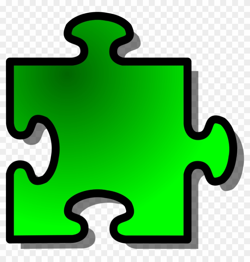 Puzzle Clipart Hostted - Puzzle Pieces Clip Art #1006030