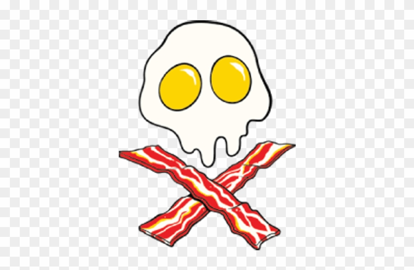 Skull And Crossbones - Bacon And Eggs Skull And Crossbones #1006033