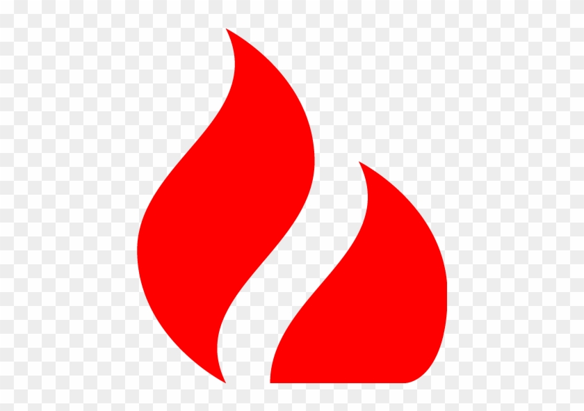 Fire Icon Red Png #1006036