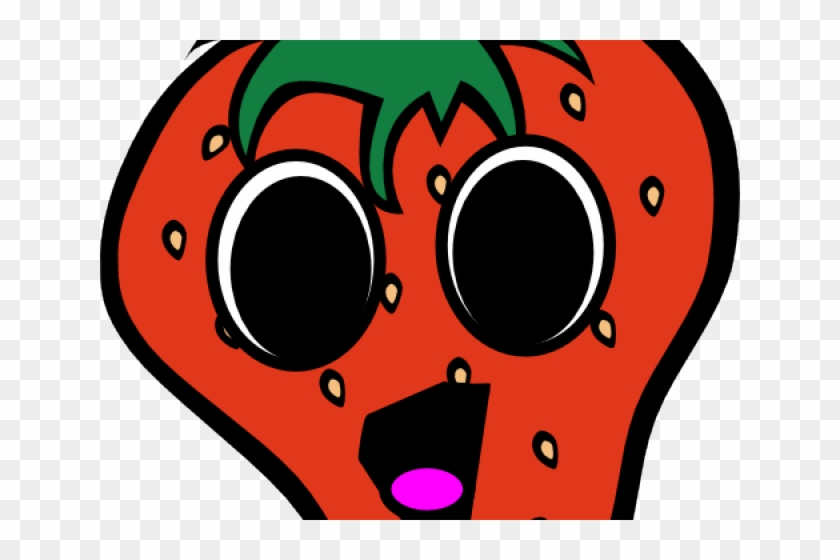 Happy Strawberry Cliparts - Strawberry Clip Art #1006142