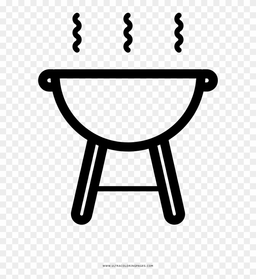 Grill Coloring Page - Coloring Book #1006258