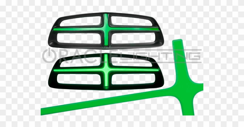 2011-2014 Dodge Charger Oracle Illuminated Grill Crosshairs - Cross #1006260