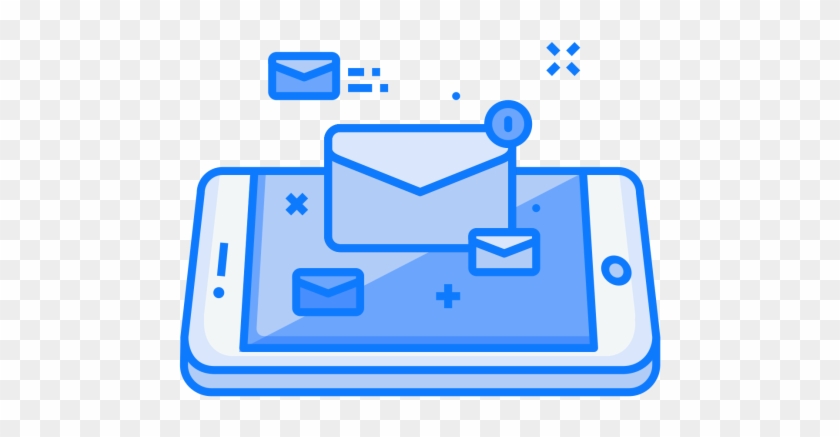 Mobile, Concept, Email, Mail, Letter, Message, Text - Click Ads Icon #1006338