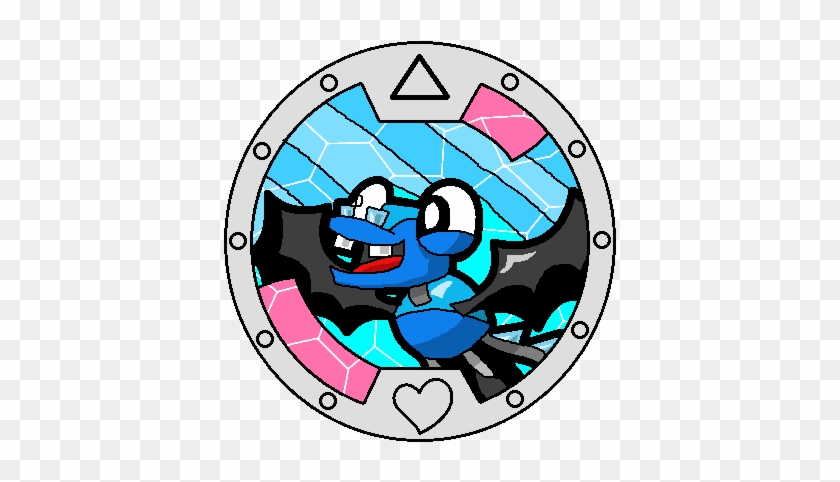 Yo-kai Watch Flurr Medal - Cartoon #1006346