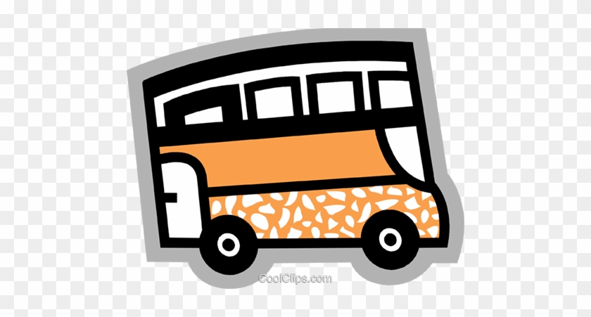 Tour Buses Royalty Free Vector Clip Art Illustration - Illustration #1006382