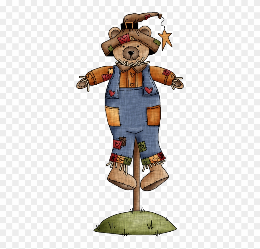 Teddy Bear Scarecrow * - Scrapbooking #1006427